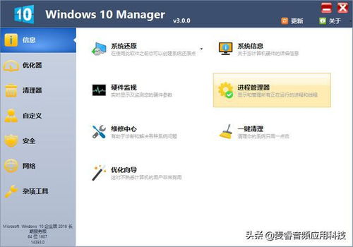 Windows 10 專業版優化軟件的中文免費版推薦與使用指南